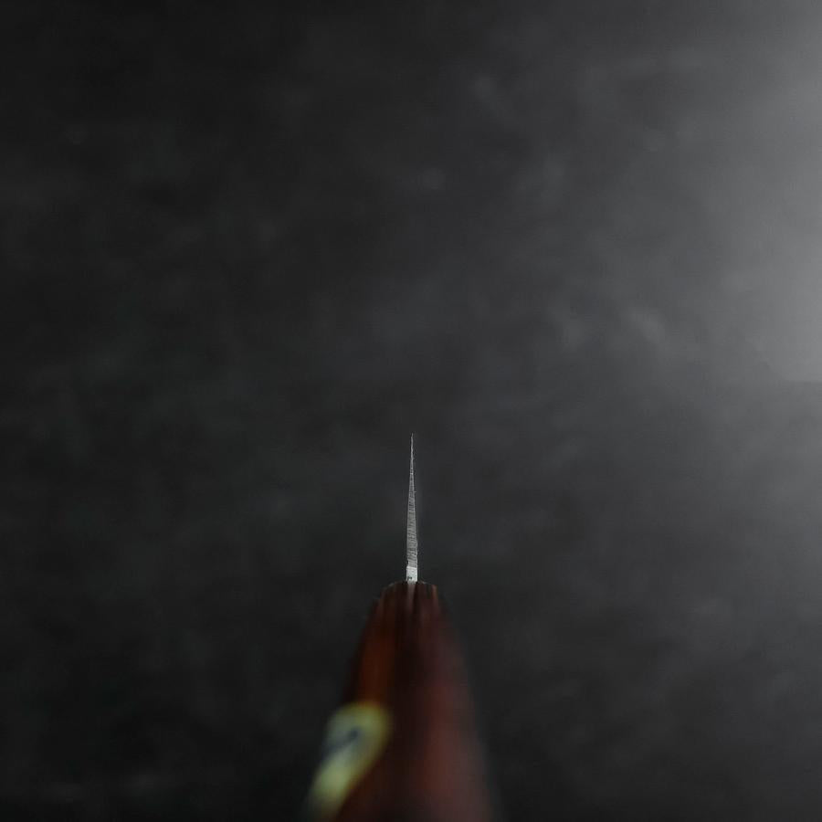 Gyuto VG-1 Polished Western Mahogany Handle 180mm