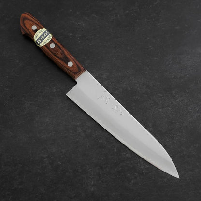 Gyuto VG-1 Polished Western Mahogany Handle 180mm