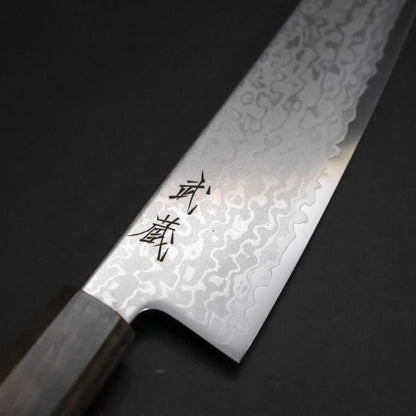 Gyuto VG-10 Damascus Ashwood Handle 195mm