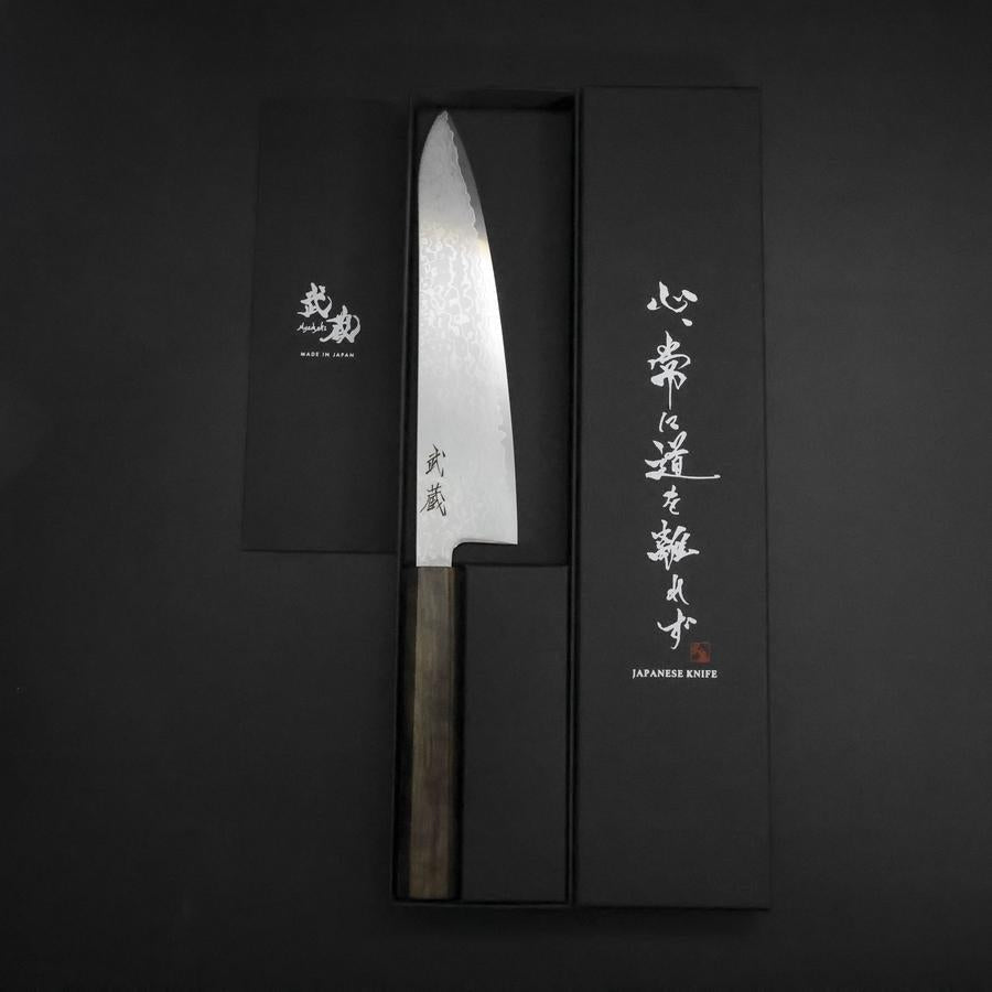 Gyuto VG-10 Damascus Ashwood Handle 195mm