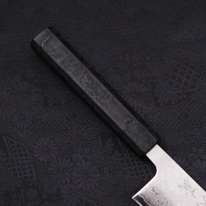 Gyuto VG-10 Damascus Black Ishime Urushi Handle 210mm