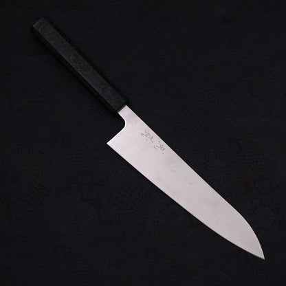 Gyuto VG-10 Damascus Black Ishime Urushi Handle 210mm