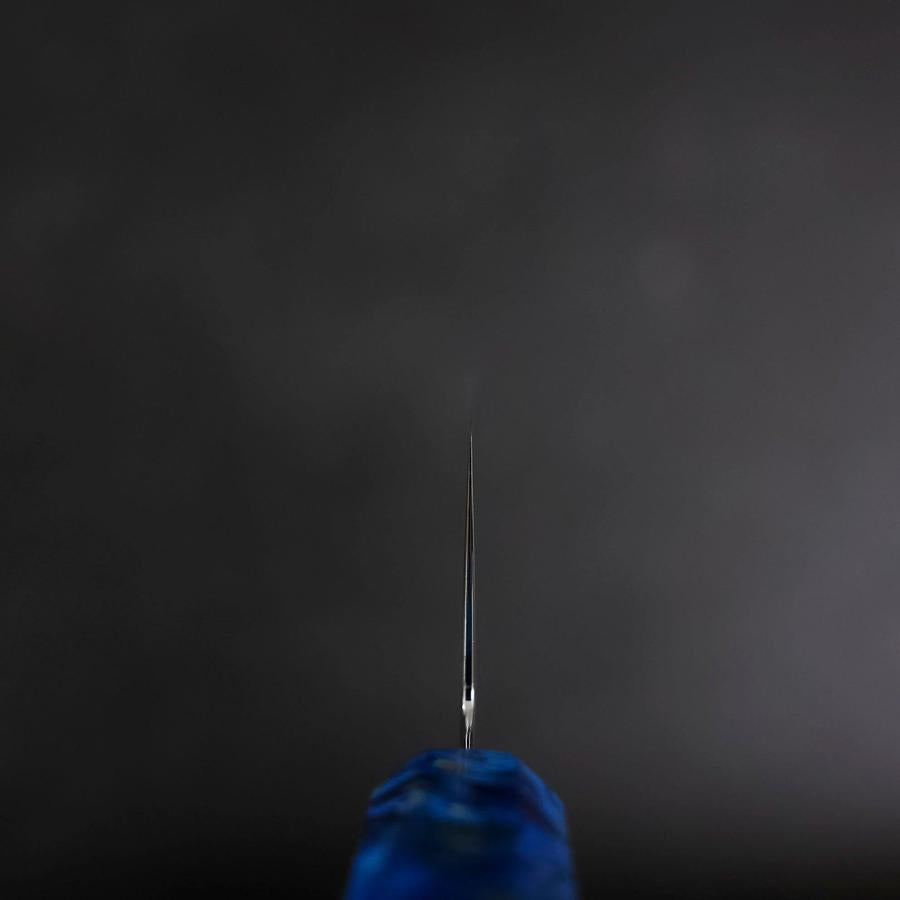 Gyuto VG-10 Damascus Blue Birch Handle 210mm