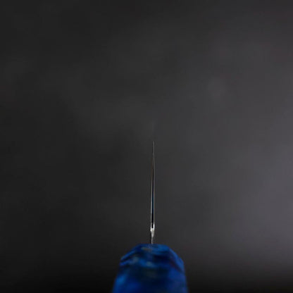 Gyuto VG-10 Damascus Blue Birch Handle 210mm