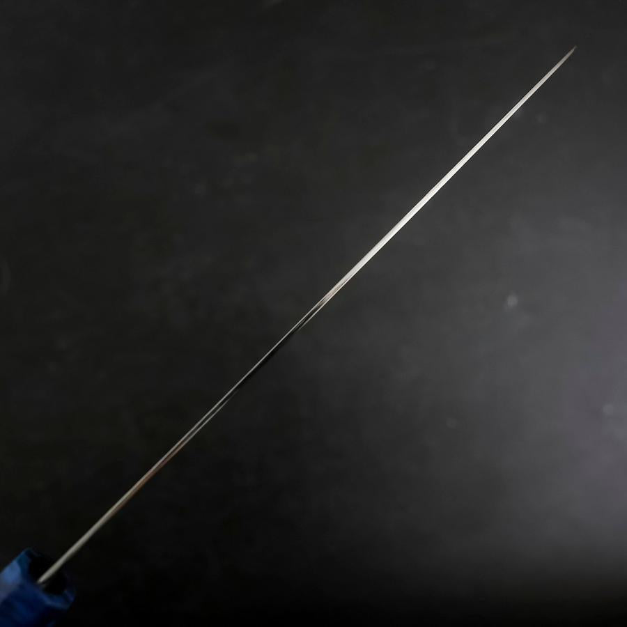 Gyuto VG-10 Damascus Blue Birch Handle 210mm