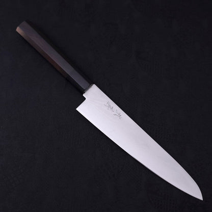 Gyuto VG-10 Damascus Buffalo Ebony Handle 210mm