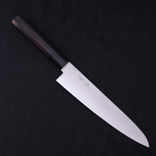 Gyuto VG-10 Damascus Buffalo Ebony Handle 210mm