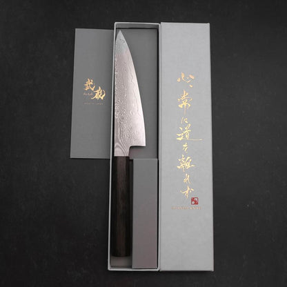 Gyuto VG-10 Damascus Ebony Handle 145mm