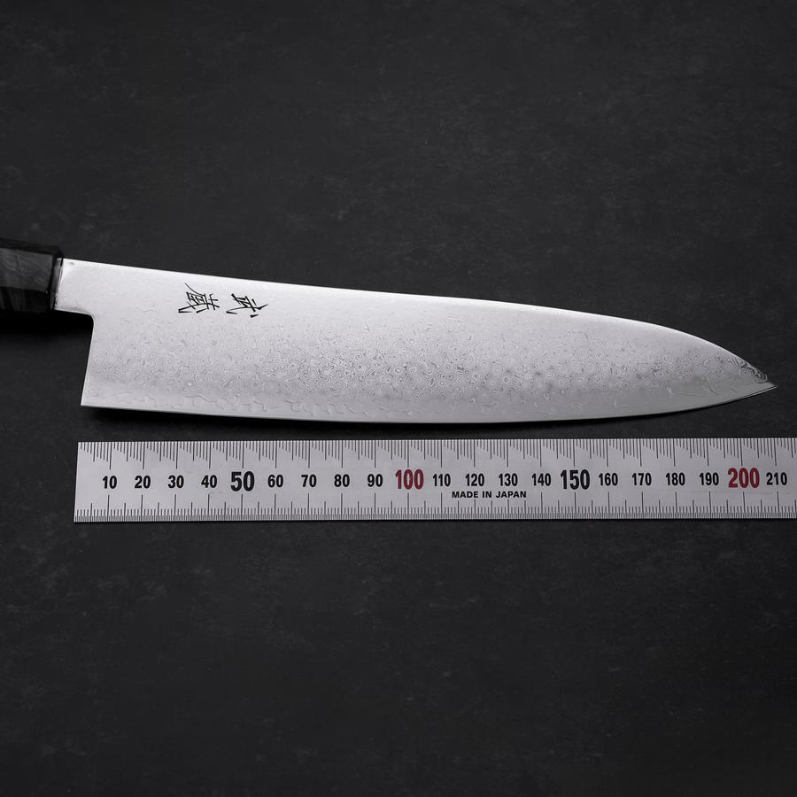 Gyuto VG-10 Damascus Gray Birch Handle 210mm