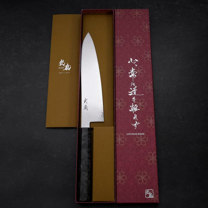 Gyuto VG-10 Damascus Gray Birch Handle 210mm