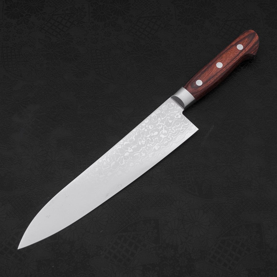 Gyuto VG-10 Damascus Mahogany Handle 210mm