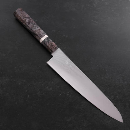 Gyuto VG-10 Damascus Maple Grey Handle 210mm