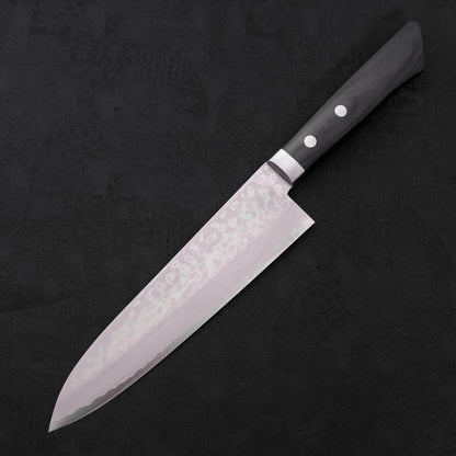 Gyuto VG-10 Damascus Western Black Handle 180mm
