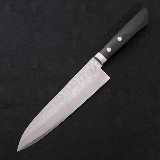 Gyuto VG-10 Damascus Western Black Handle 180mm