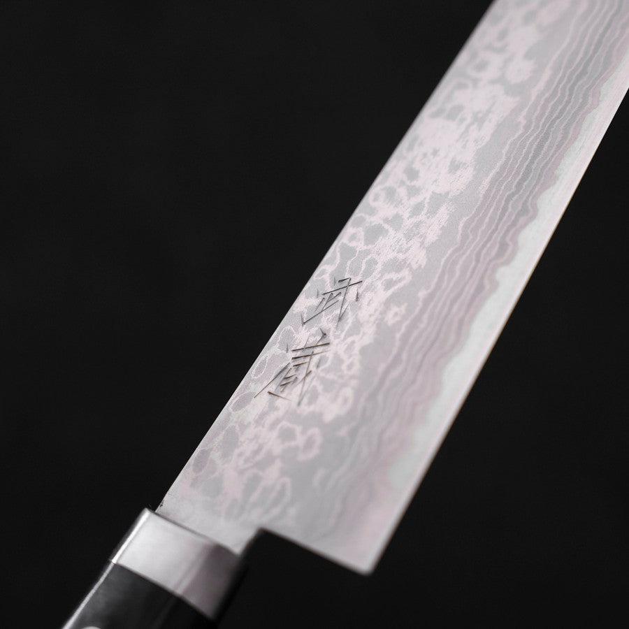 Gyuto VG-10 Damascus Western Black Handle 180mm