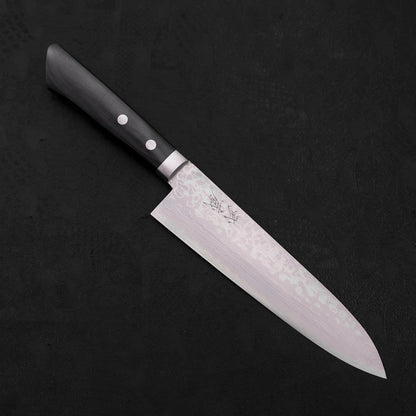 Gyuto VG-10 Damascus Western Black Handle 180mm