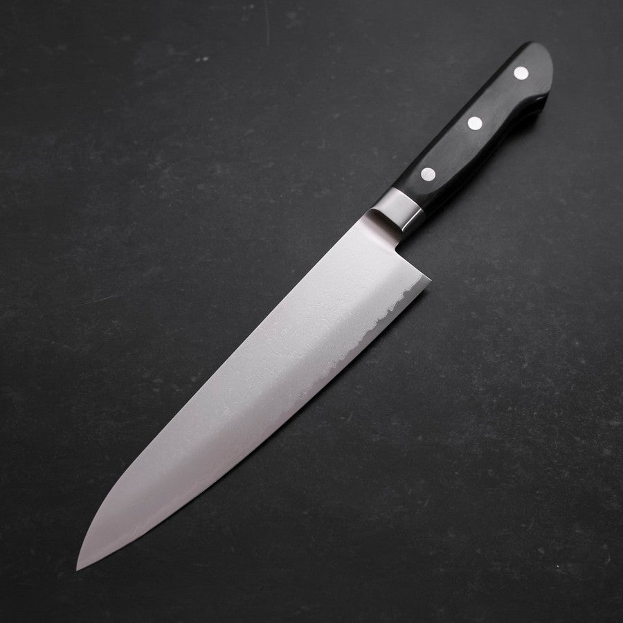 Gyuto VG-10 Damascus Western Black Handle 210mm