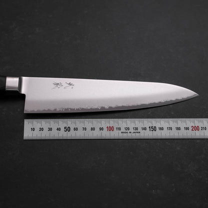 Gyuto VG-10 Damascus Western Black Handle 210mm