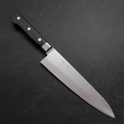 Gyuto VG-10 Damascus Western Black Handle 210mm
