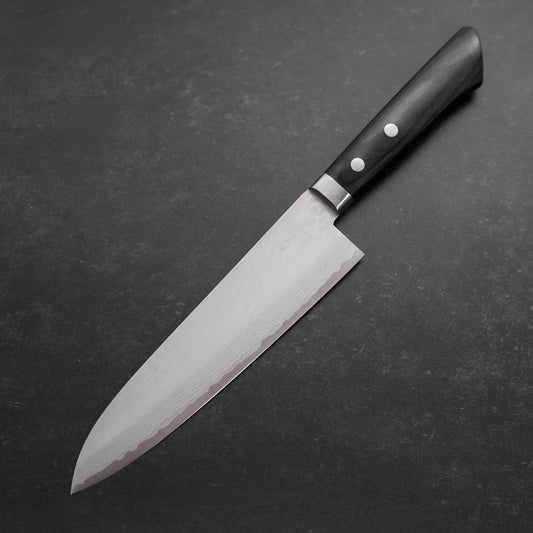 Gyuto VG-10 Damascus Western Dark Handle 180mm