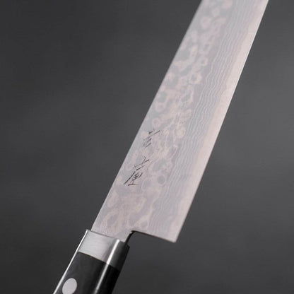 Gyuto VG-10 Damascus Western Dark Handle 180mm