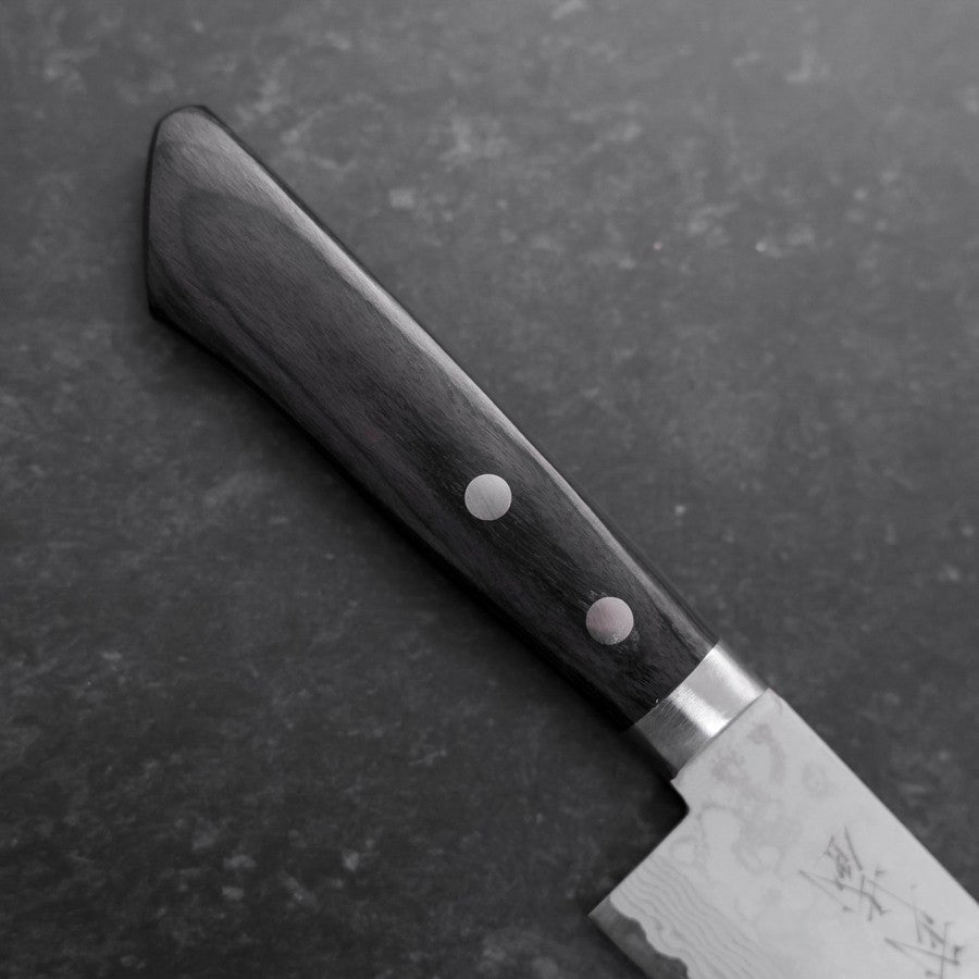 Gyuto VG-10 Damascus Western Dark Handle 180mm