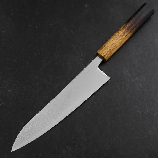Gyuto VG-10 Damascus Yaki Urushi Handle 210mm