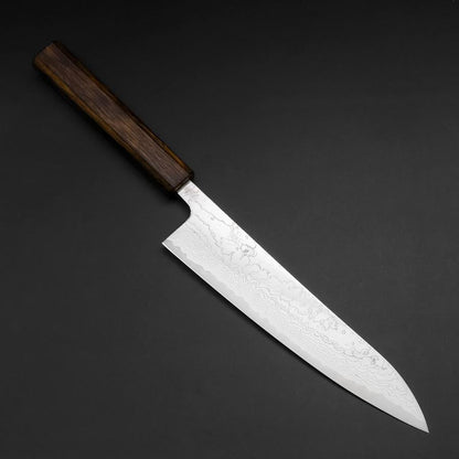 Gyuto VG-10 Nickel Damascus Sumi Urushi Handle 210mm