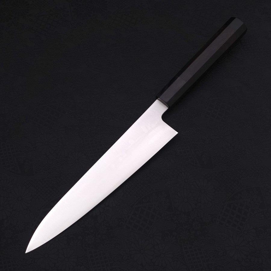 Gyuto VG-10 Polished Double Buffalo Ebony Handle 210mm