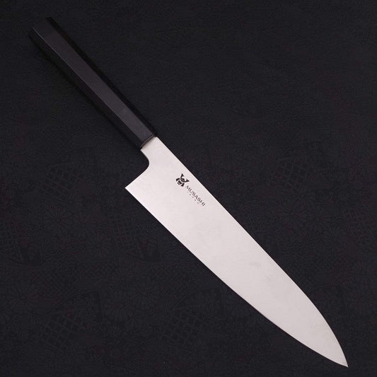 Gyuto VG-10 Polished Double Buffalo Ebony Handle 240mm