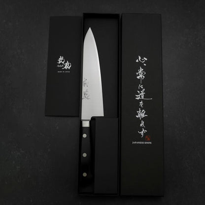 Gyuto VG-10 Polished Western Black Cherry Handle 180mm