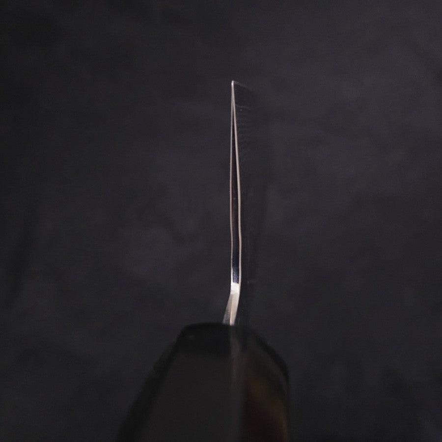 Gyuto VG-10 Tsuchime Damascus Buffalo Ebony Handle 210mm