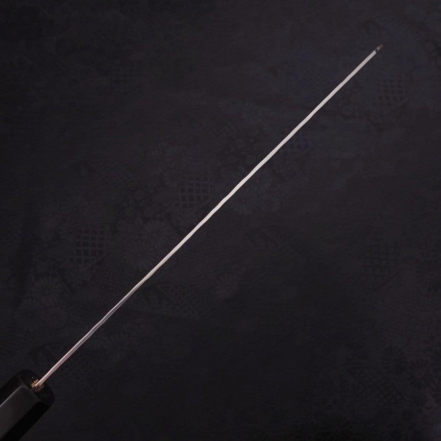 Gyuto VG-10 Tsuchime Damascus Buffalo Ebony Handle 210mm