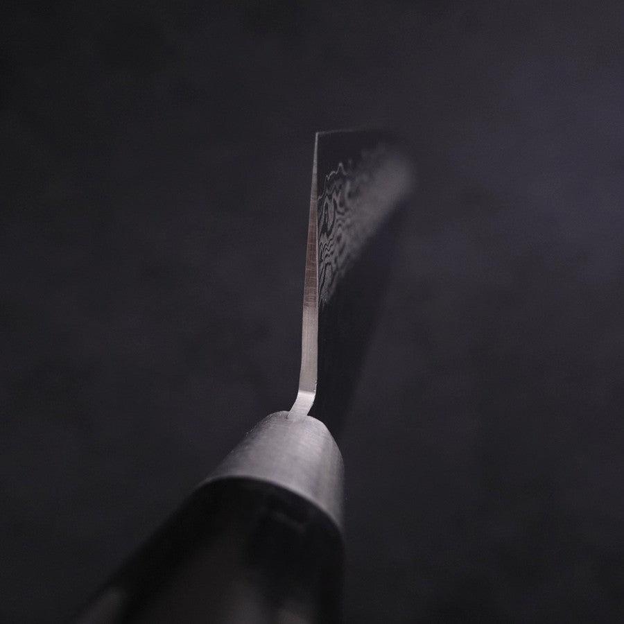 Gyuto VG-10 Tsuchime Damascus Western Black Handle 210mm