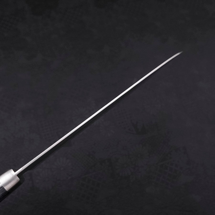 Gyuto VG-10 Tsuchime Damascus Western Dark Blue Handle 180mm