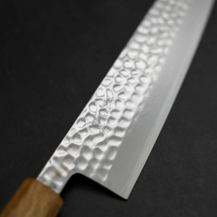 Gyuto VG-10 Tsuchime Damascus Yaki Urushi Handle 210mm
