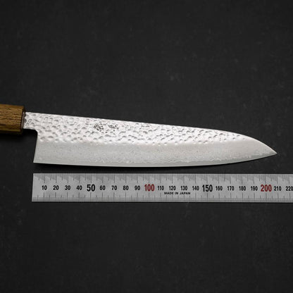 Gyuto VG-10 Tsuchime Damascus Yaki-Urushi Handle 210mm