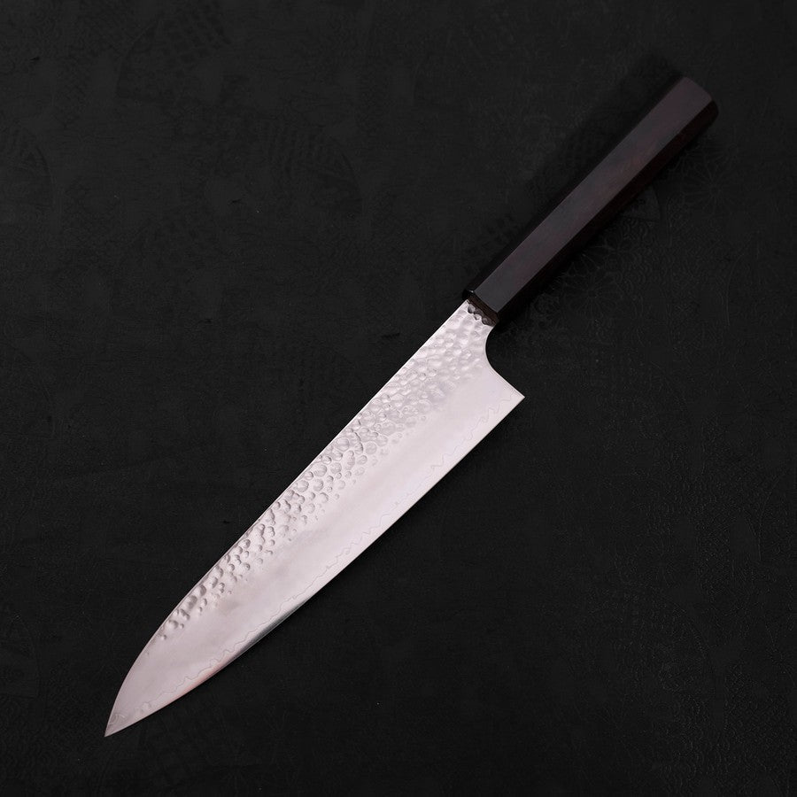 Gyuto VG-10 Tsuchime Ebony Handle 210mm