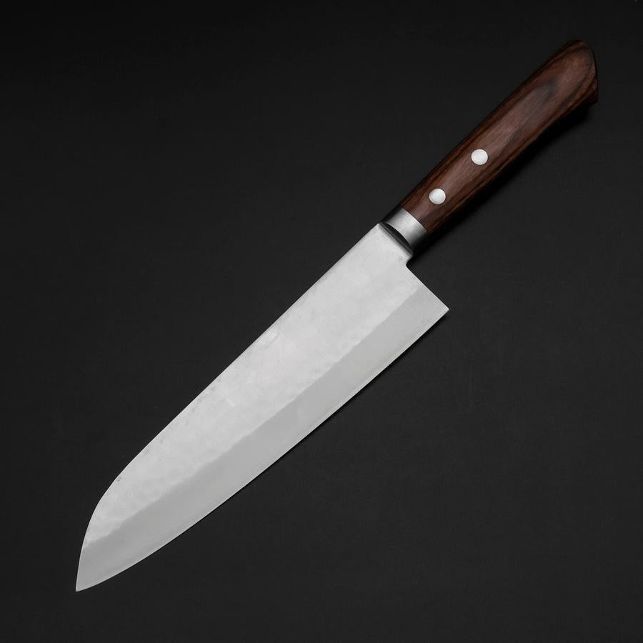 Gyuto VG-10 Tsuchime Oval Mahogany Handle 180mm