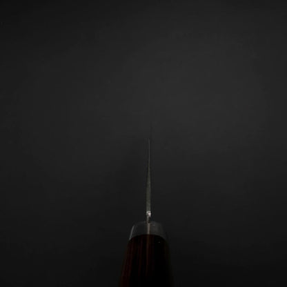 Gyuto VG-10 Tsuchime Oval Mahogany Handle 180mm