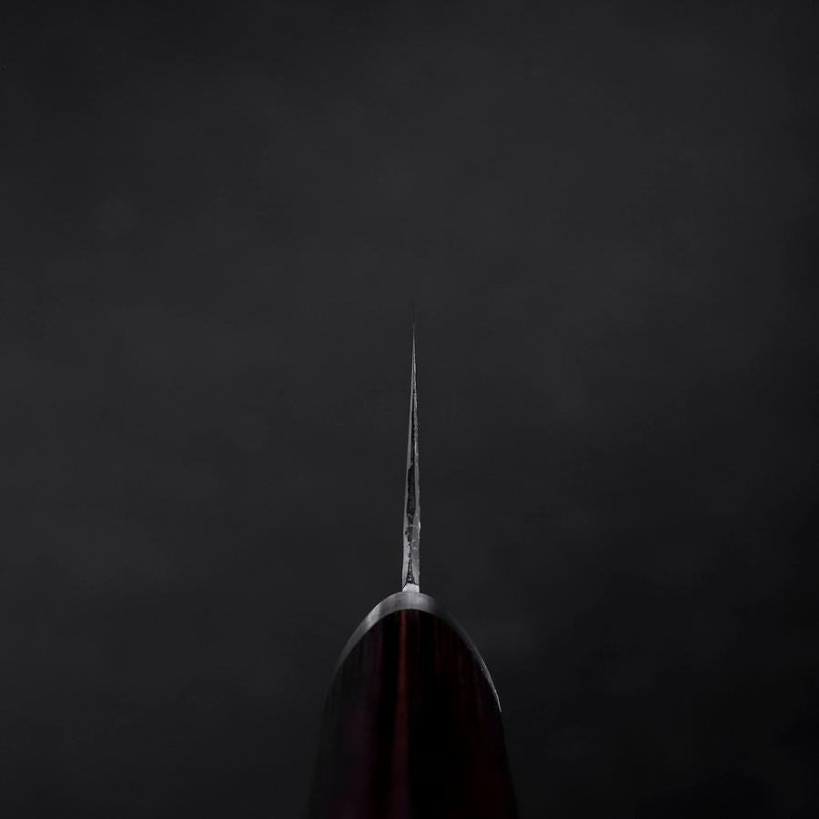 Gyuto VG-10 Tsuchime Oval Mahogany Handle 200mm