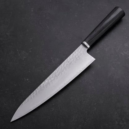 Gyuto VG-10 Tsuchime Oval Purple Handle 200mm