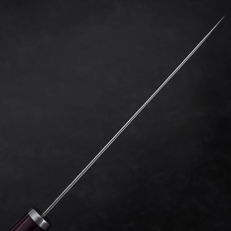 Gyuto VG-10 Tsuchime Oval Red Handle 180mm