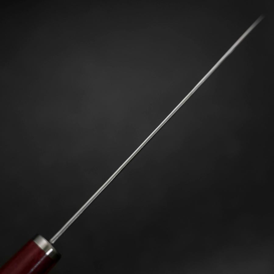 Gyuto VG-10 Tsuchime Western Red Handle 185mm