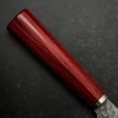 Gyuto VG-10 Tsuchime Western Red Handle 185mm