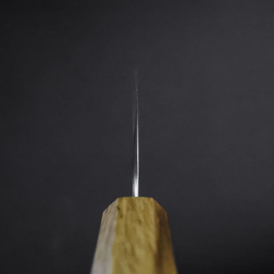 Gyuto White Steel #1 Tsuchime Oak Handle 210mm