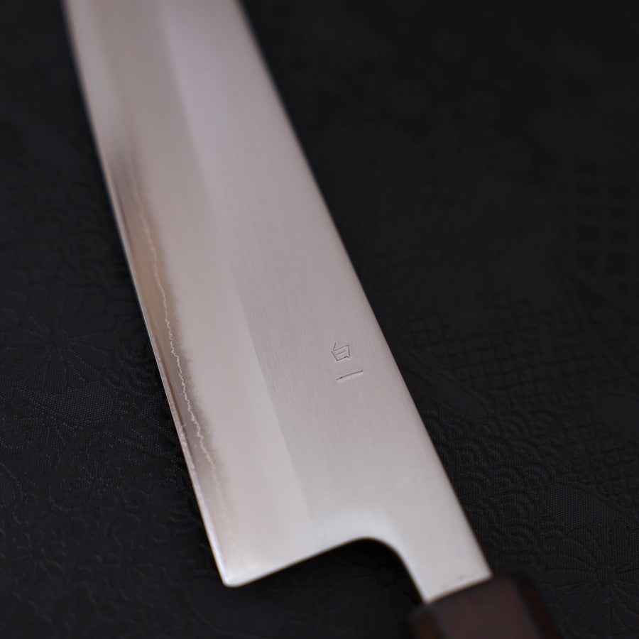 Gyuto White Steel #1 Polished Sumi Urushi Handle 210mm
