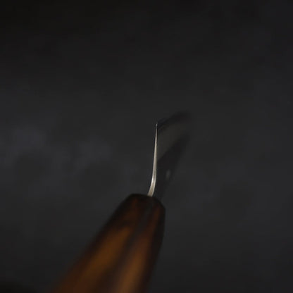 Gyuto White Steel #1 Polished Sumi Urushi Handle 210mm