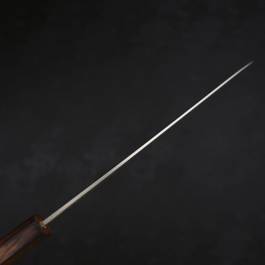 Gyuto White Steel #1 Polished Sumi Urushi Handle 210mm