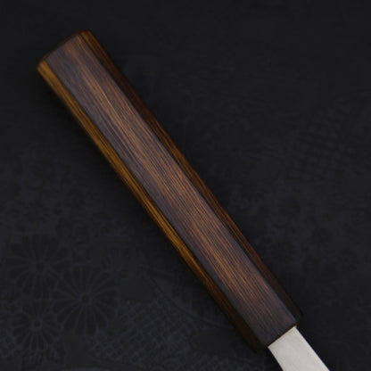 Gyuto White Steel #1 Polished Sumi Urushi Handle 210mm